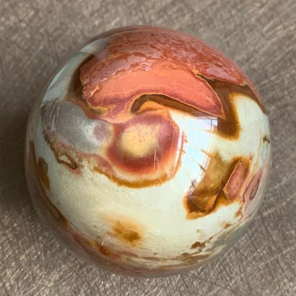

novelty items 690g natural ocean jasper sphere polished quartz crystal home decoration ball healing z013