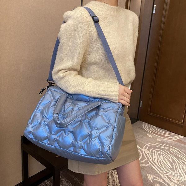 

shoulder bags messenger bag retro padded jacket large capacity handbag textured simplicity elegant and noble