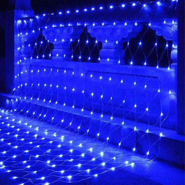 

strings thrisdar 3x2m 10x1m 6x4m led net mesh string light outdoor garden wall background icicle wedding party garland