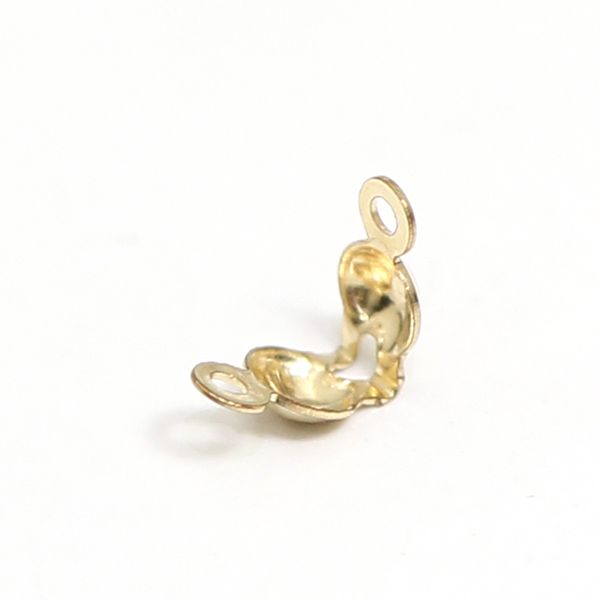 

beadsnice 14k gold filled metal bead tips handmake jewelry finding, Silver