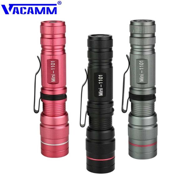 

modes adjustable led q5 torch zoomable waterproof mini flash lamp 3 colors for outdoor hiking cycling camping flashlights torches