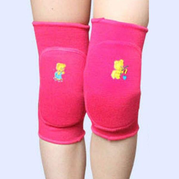 

elbow & knee pads child kids sports pad dance training games cotton guards accessories, Black;gray