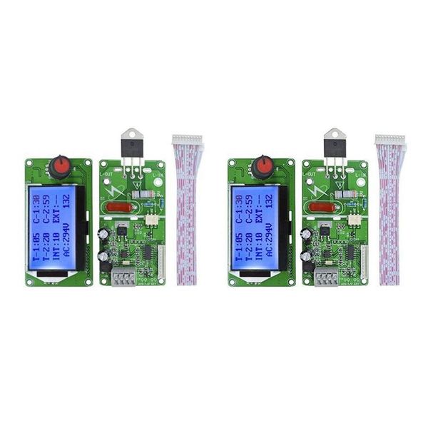 

digital lcd double pulse encoder spot welder welding machine time control weld module board electronic controller cell phone mounts & holder
