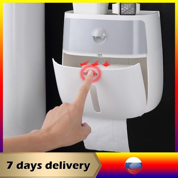 

toilet paper roll holder towel wall mounted wc stand case for bathroom accessories holders
