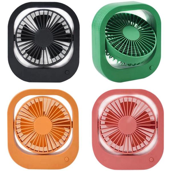 

electric fans 2 speed mini usb deskfan personal portable cooling with 360 rotation adjustable angle for office household