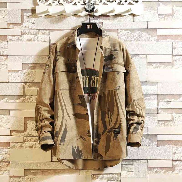 

jacket large men's camouflage jacket 318, Black