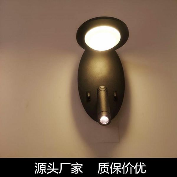 

wall lamp bedside fashion contracted el bedroom walls with light led reading lamps and lanterns that move switch