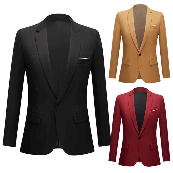 

men's suits & blazers spring and in the fall black-red casual male stage singers wear thin blazer fitting party prom suit jacket, White;black