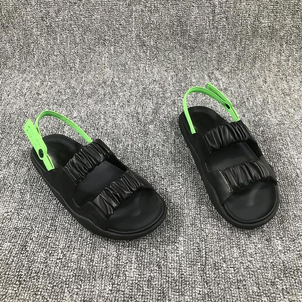 

sandals summer female casual shoes fashion open toe women's sports flat-soled non-slip beach, Black