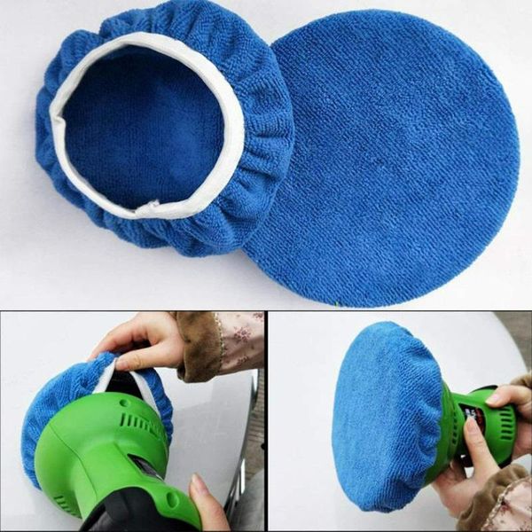 

car organizer washing polishing bonnet waxing 5pcs buffer cover for polisher