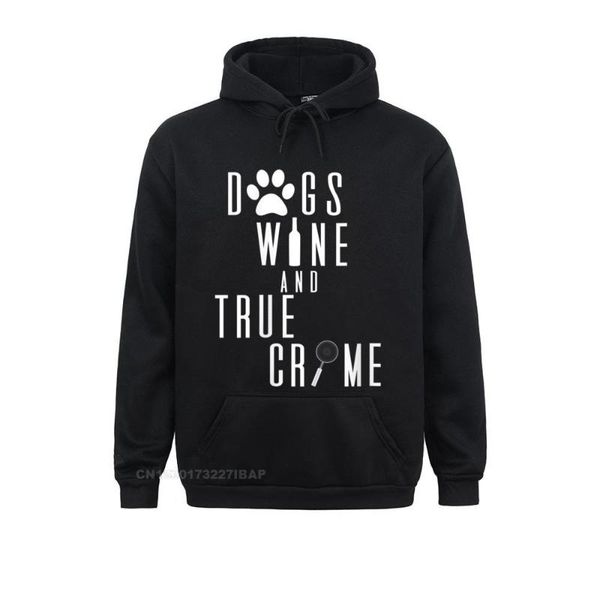 

men's hoodies & sweatshirts womens cute dogs wine and true crime graphic hoodie slim fit men youthful comfortable clothes ostern day, Black