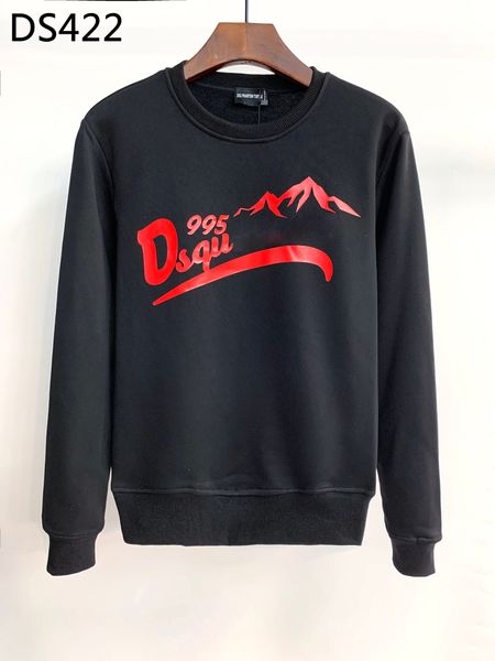 

dsq phantom turtle brand hoody mens designer hoodies italy fashion sweatshirts autumn winter print man hoodie male 100% cotton 5857, Black
