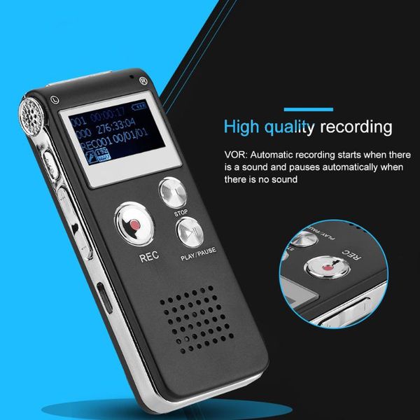 

digital high definition voice recorder audio recording pen 8g lcd