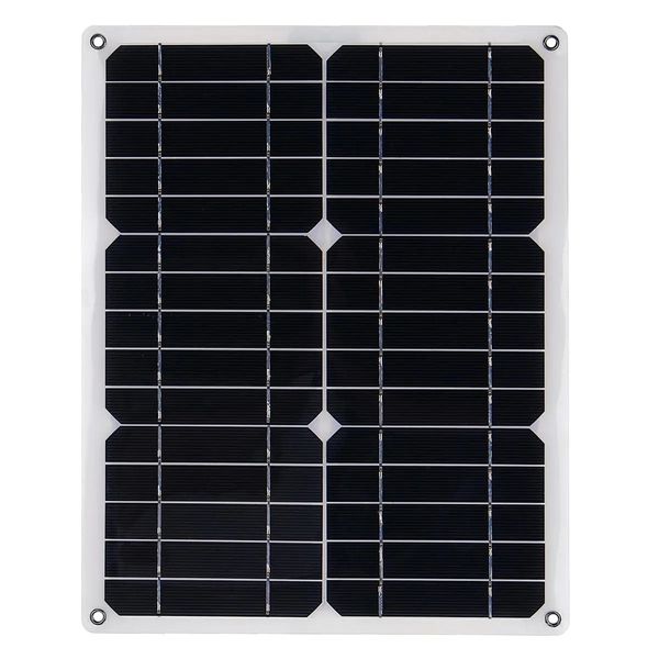 

40w 18v mono solar panel dual 12v/5v dc usb monocrystaline flexible for car rv boat battery charger