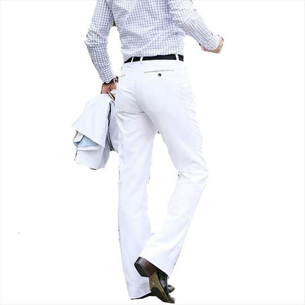 

style jeans bootcut business casual women pants flared prom white formal dress size 28 37, Black