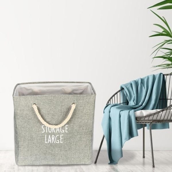 

laundry storage & organization hamper basket linen nordic style dirty clothes large collapsible for toys