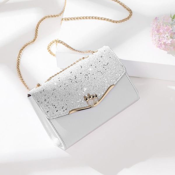 

evening bags mini pu leather shoulder for women fashion female flap travel handbags and purses