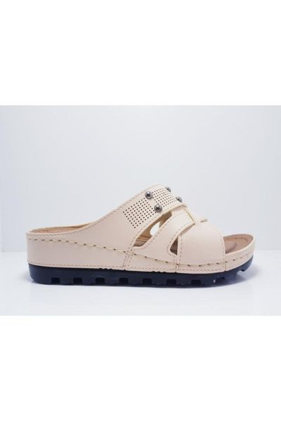 

slippers women's beige, Black