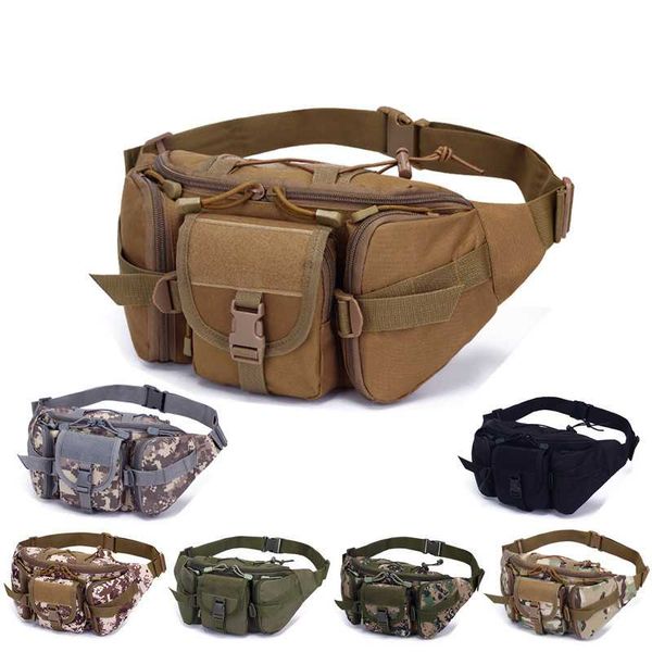 

outdoor bags sports large-capacity waterproof tactical waist bag utility pouch riding pockets phone camera hunting