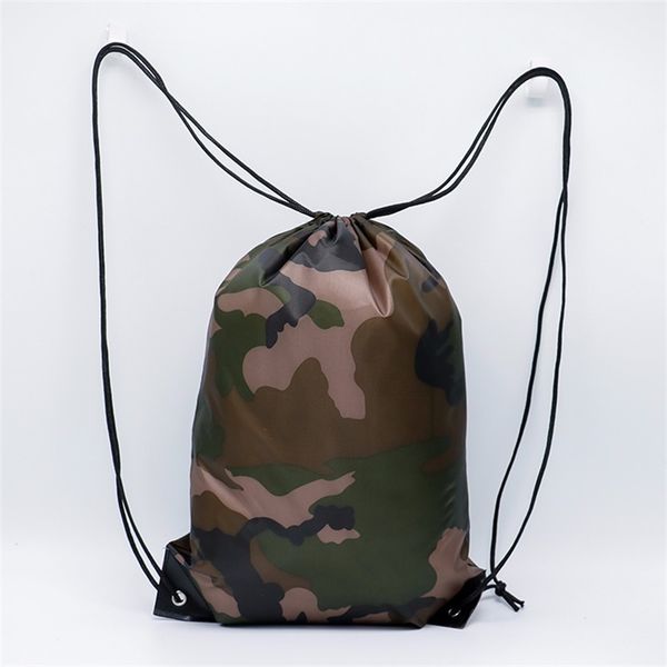 

camouflage backpack drawstring gym bag travel sport outdoor bag lightweight camping hiking outdoor bags 1079 z2