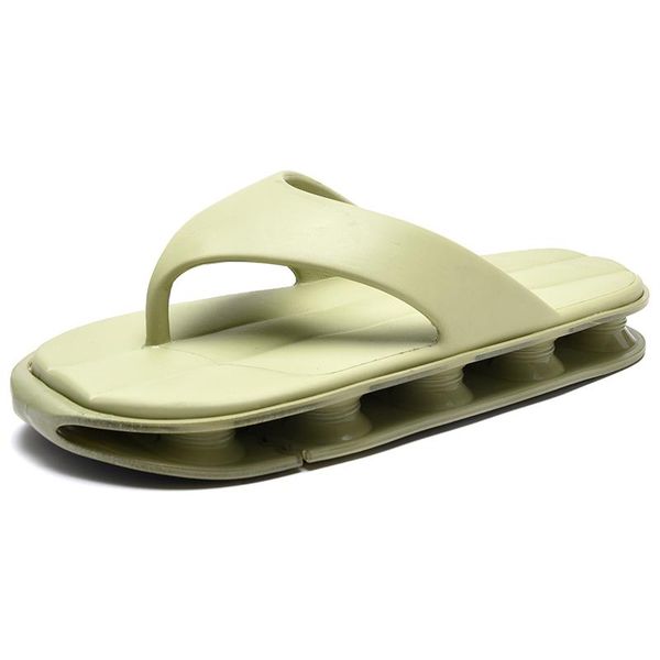 

slippers men platform shoes outdoor eva soft indoor home slides for man non-slip summer sandals women bathroom shower, Black