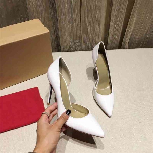 

pumps women designer high heels red bottom shoes pointed toes patent leather wedding party dress double box sz 35-41, Black