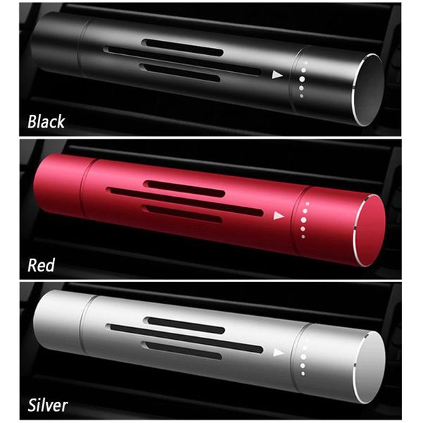 

car air freshener 2pcs deodorizer vent clip aroma diffuser with 12 refill sticks