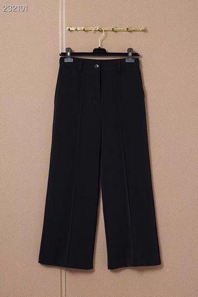

women's pants & capris streetwear women autumn 2021 runway design washed straight long black high waist lady, Black;white