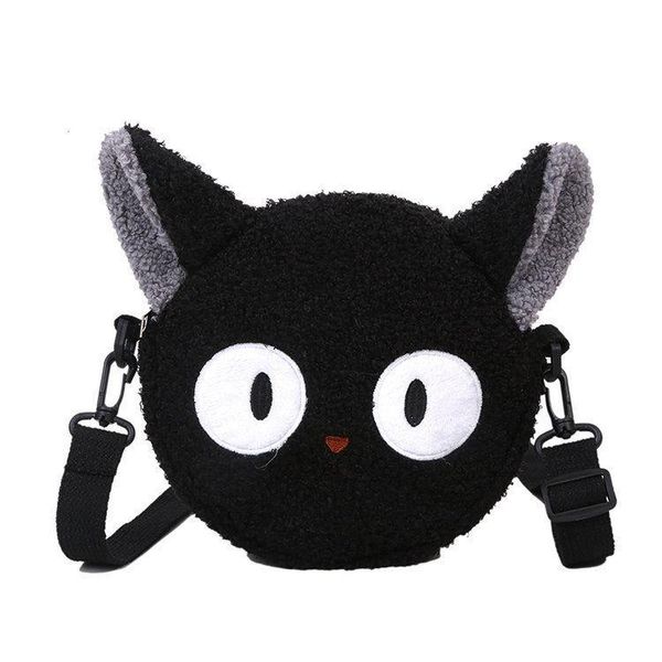 

evening bags plush cartoon ladies shoulder female handbag women crossbody cute animal tote for girls coin purses