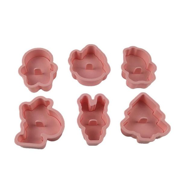 

baking moulds silicone molds for non-stick set of 6 reusable diy cookies cakes chocolate biscuits and bread