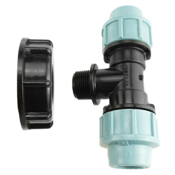 

tank adapter garden connector 3 port outlet water s60x6 to mdpe watering equipments