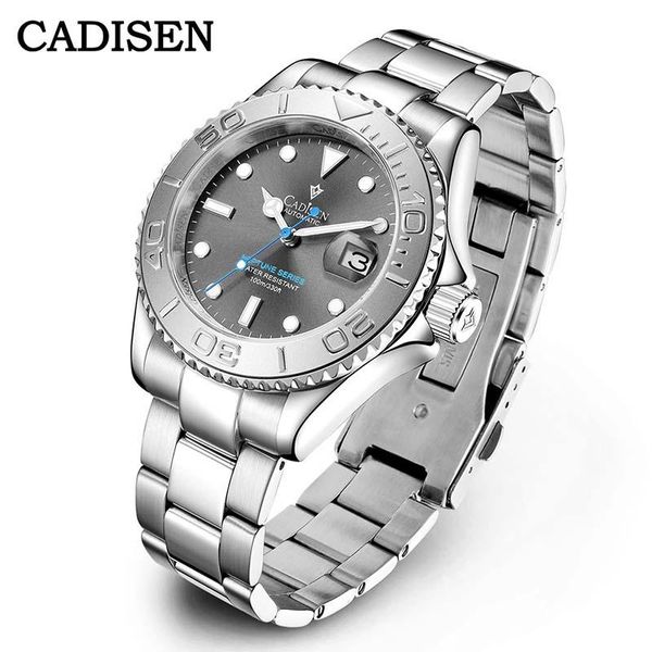 

wristwatches men's mechanical watch pagani design automatic day date sapphire mirror stainless steel orologio uomo clocks, Slivery;brown
