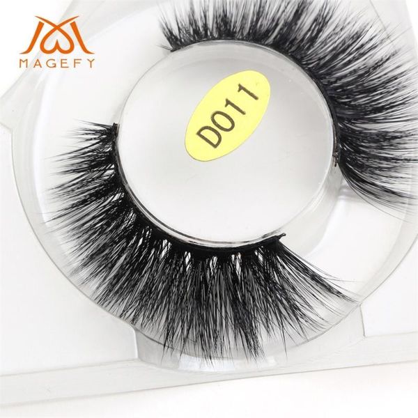 

pairs of 3d mink with soft long curly and warped many layer eyelashes women's fashion false eyelash natural hand made1