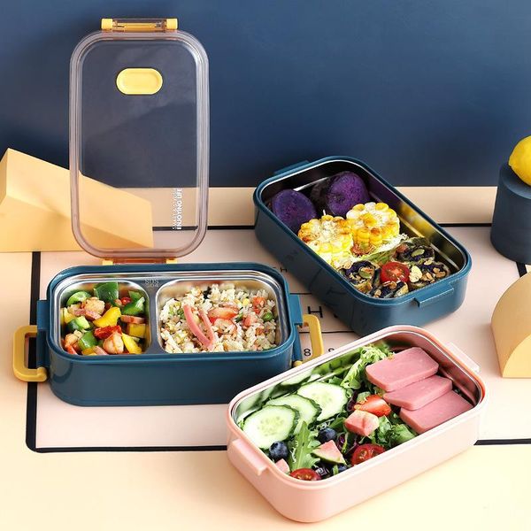 

dinnerware sets 304 stainless steel thermal lunch box office worker bento singledouble layer student children storage container store