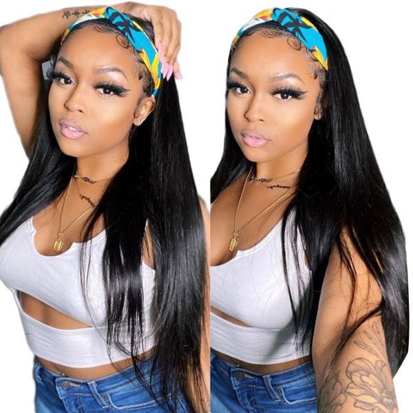 

hair bulks 28 inch straight headband human glueless for black women affordable beginner friendly