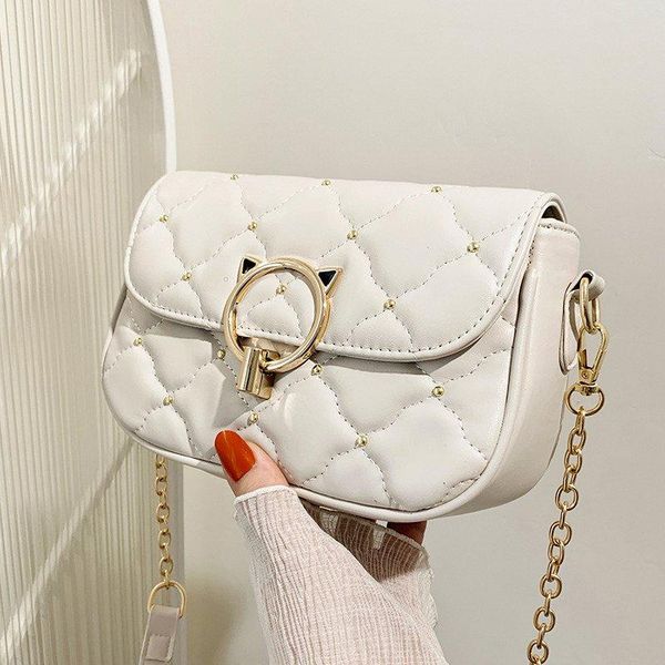 

fashion designer shoulder bags retro casual women totes shopping bag female leather solid color chain handbag for 2021 evening
