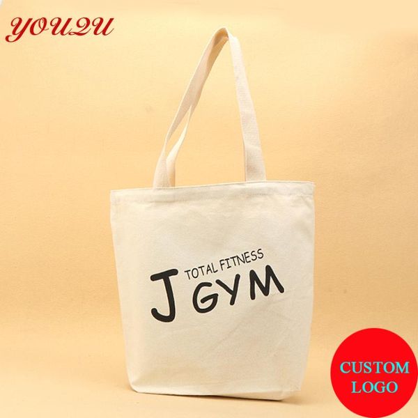 

shopping bags custom canvas tote bag 33*39cm eco