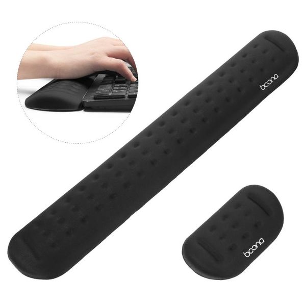 

mouse pads & wrist rests 1 set/2pcs keyboard rest and pad for computer support