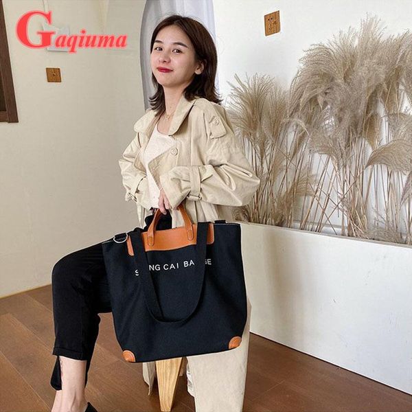 

canvas women tote handbag large capacity fashion patchwork crossbody cross body