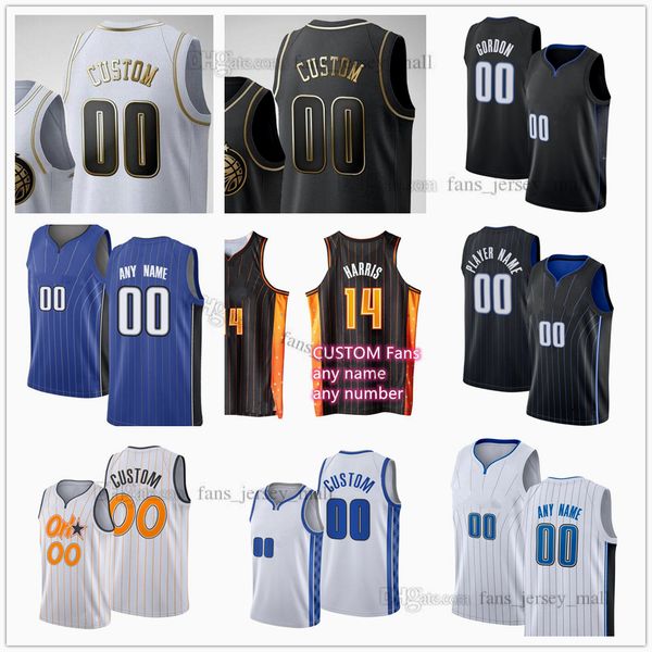

custom printed 75th city basketball jerseys harris isaac fultz ross suggs bamba carter wagner lopez carter-williams anthony okeke hampton wa, Black;red