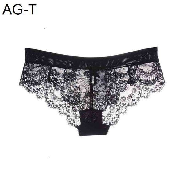 

panties black large full lace translucent low waist women's briefs, Black;pink