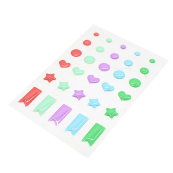 

gift wrap enamel dots stickers diy diary card scrapbooking resin decal decor