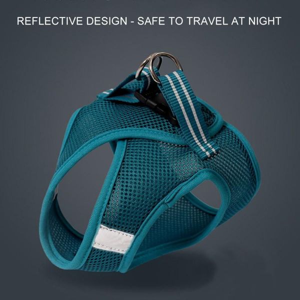 

dog collars & leashes cat traction chest strap comfortable breathable belt rope adjustable anti-breaking pet supplies