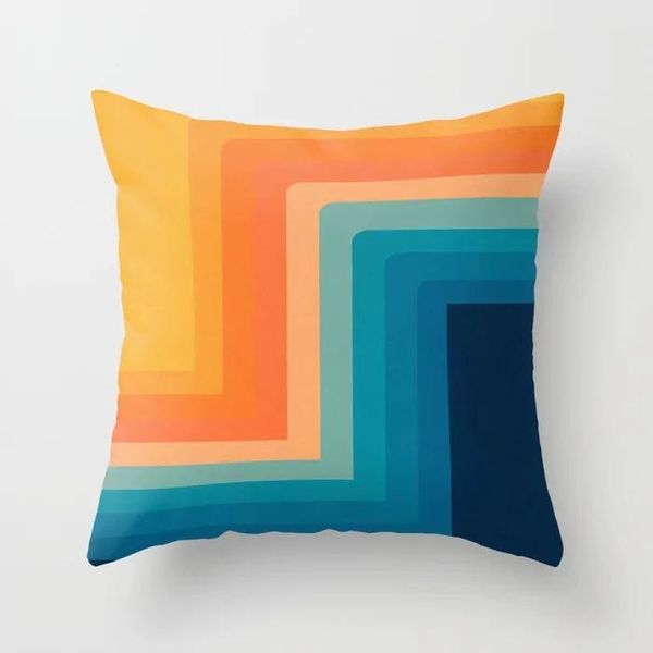 

cushion/decorative pillow geometric pattern creative home polyester pillowcase