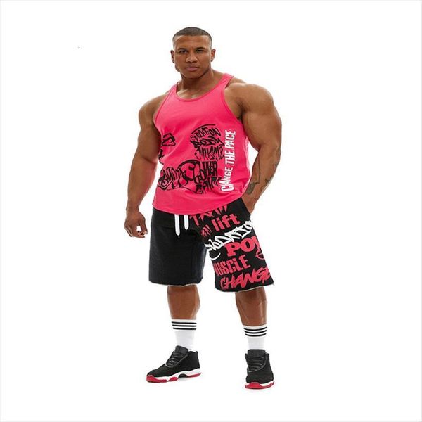 

clothing moletom summer jogger mens tracksuit short sets ropa shorts 2 pieces loose sport suits sweatshirt fitness, Gray