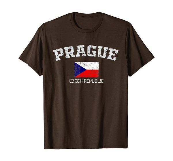 

Vintage Prague Czech Republic Souvenir Gift T-Shirt, Mainly pictures