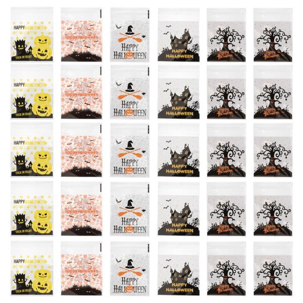 

gift wrap 500pcs treat bags self adhesive candy bag clear cookie for craft