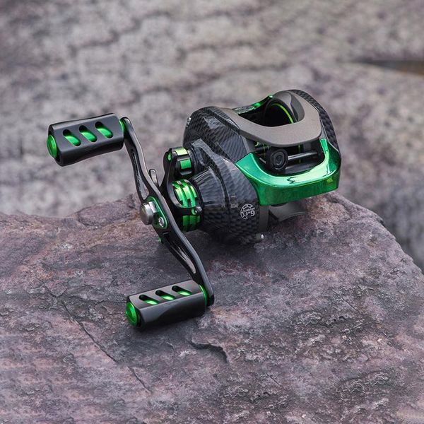 

double brake high speed road sub round water drop wheel fishing reel baitcasting reels