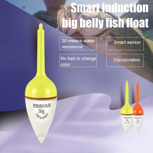 

fishing float intelligent sensor luminous big belly floating equipment tool suitable for sea and library nov99 accessories
