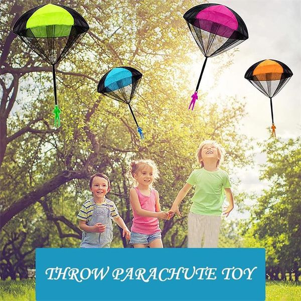 

2021 toy pop fidget children hand parachute toys 4 colors wholesale yiwu factory